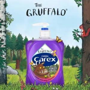 Carex Gruffalo Deep Dark Forest Fruits Hand Wash 250ml - Image 5