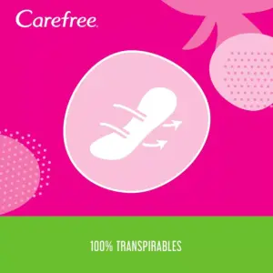 Carefree Aloe Breathable Pantyliners 20 Pack - Image 5