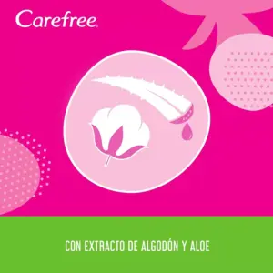 Carefree Aloe Breathable Pantyliners 20 Pack - Image 4
