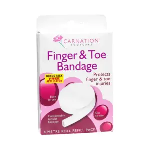Carnation Finger Toe Bandage 4 meter