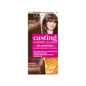 Casting Creme Gloss 600 Light Brown Semi Permanent Hair Dye