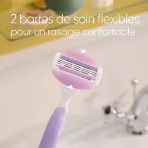 Gillette Venus Comfortglide Breeze Charger 4 Refills - Image 5