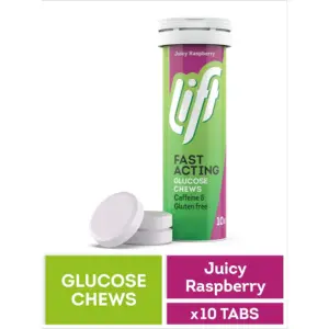 Lift Dextrose Tablets Raspberry Pack of 10 - Image 2
