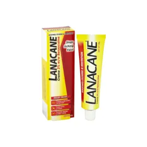 Lanacane Medicated Cream Tube 30g