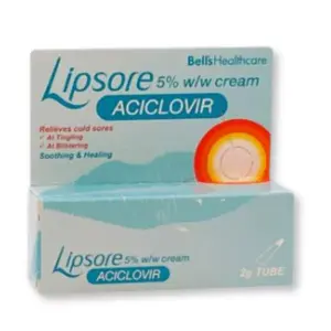Lipsore Cold Sore Cream 2g - Image 2