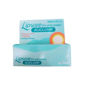 Lipsore Cold Sore Cream 2g