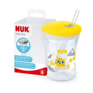 NUK EVOLUTION MAGIC CUP YELLOW CAT