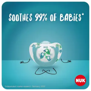 NUK Star Baby Dummy | 18-36 Months | Day & Night Soothers - Image 6