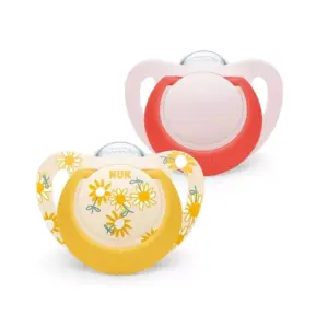 NUK Star Baby Dummy, 18-36 Months, Soothes