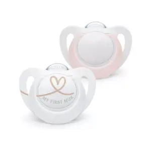 NUK Star Newborn Baby Dummy Soothers 0 - 2 Months