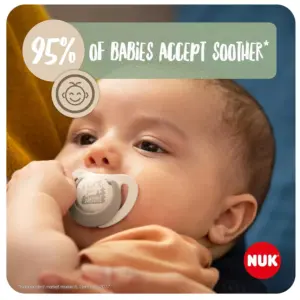 NUK Star Baby Dummy, 18-36 Months, Soothes - Image 4