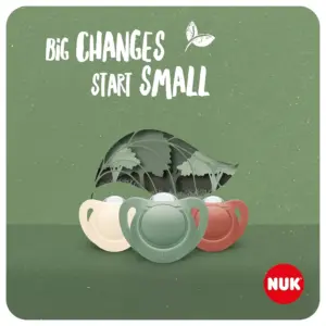 NUK Star Newborn Baby Dummy Soothers 0 - 2 Months - Image 2