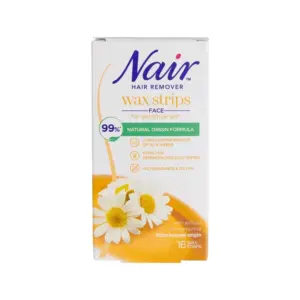 Nair Facial Wax Strips 16