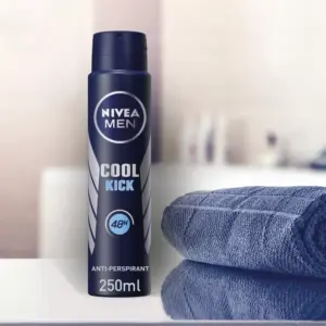 Nivea Men Cool Kick Anti-Perspirant Deodorant Spray 250ml - Image 4