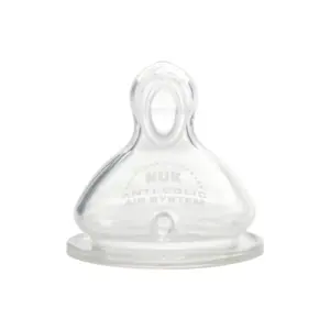 NUK First Choice+ Teats for Baby Bottles 6-18 Months