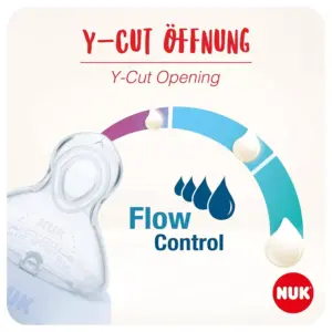 NUK First Choice+ Teats for Baby Bottles 6-18 Months - Image 3