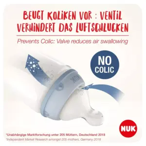 NUK First Choice+ Teats for Baby Bottles 6-18 Months - Image 2