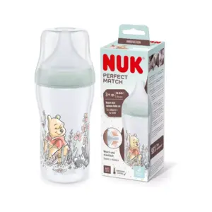 Nuk Perfect Match Winnie Temperature Control Bottle, 260ml