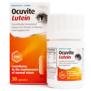 Bausch and Lomb Ocuvite Lutein - 30 Capsules