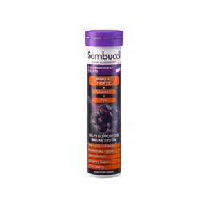 Sambucol Black Elderberry Effervescent Tablets, 15 Count