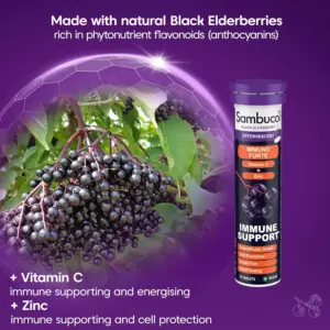 Sambucol Black Elderberry Effervescent Tablets, 15 Count - Image 5