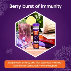 Sambucol Black Elderberry Effervescent Tablets, 15 Count - Image 3