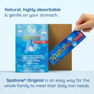 Spatone 100% Natural Iron Supplement 28 Sachets - Image 4