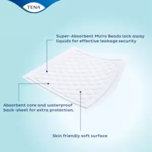Tena Incontinence Bed Pads 5pk - Image 4