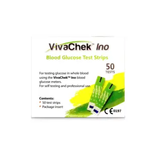 Vivacheck Ino Blood Glucose Test Strips - 50 Strips