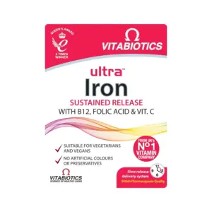 Vitabiotics Ultra Minerals Tablets Iron  30 Tablets