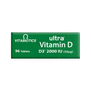 Vitabiotics Ultra Vitamin D, 2000IU 96 Tablets - Image 5