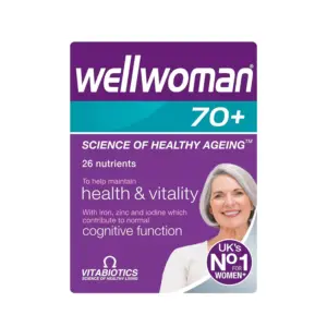 Vitabiotics Wellwoman 70+ 30 Tablets