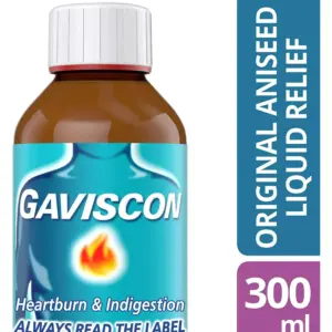 Gaviscon Original Aniseed Relief Oral Suspension 300ml - Image 2