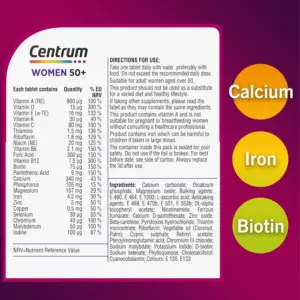 Centrum women 50 multivitamin tablets 30 count 1