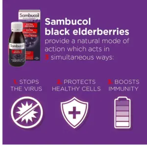 Sambucol 1 extra defence 120ml 5
