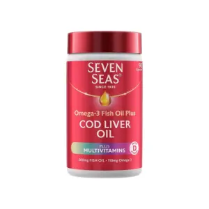 Seven seas cod liver oil and multi vitamins 90 capsules