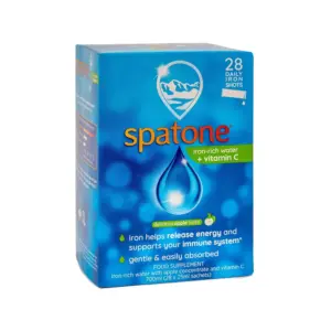 Spatone natural iron supplement vitamin c 28 sachets 1