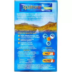 Spatone natural iron supplement vitamin c 28 sachets 10