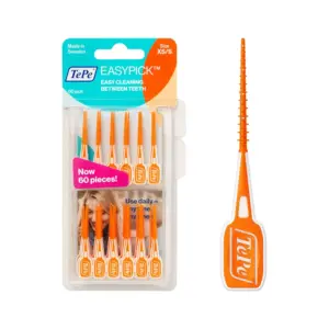 Tepe easypick toothpicks orange iso xs s 60pcs 1