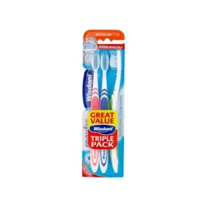 Wisdom regular plus medium triple pack
