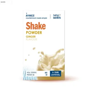 Aymes shake powder ginger 7 x 57g sachet (1)