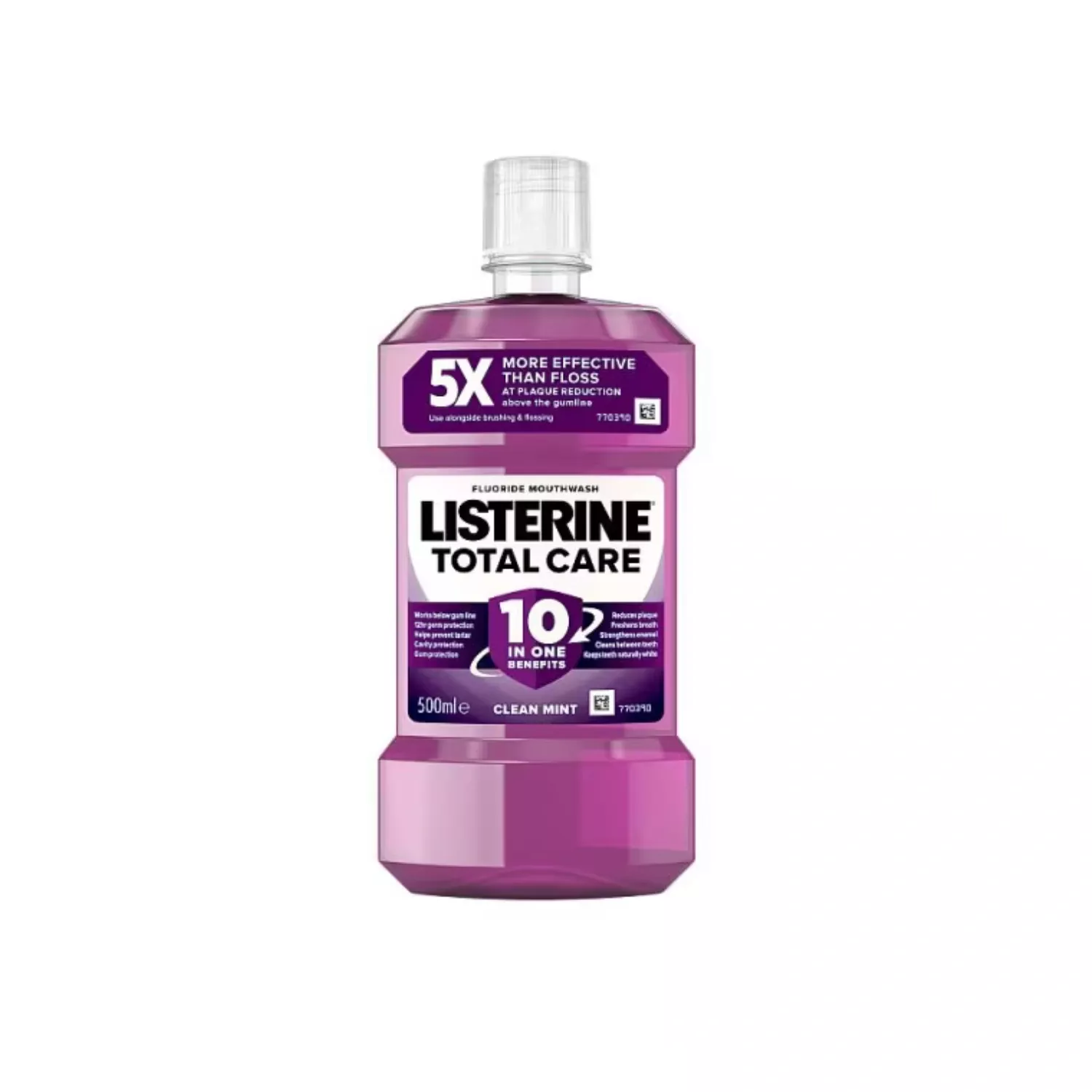 Listerine total care clean mint antibacterial mouthwash 500ml (1)