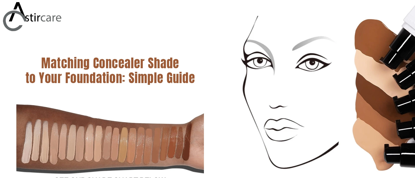 Matching concealer shade to your foundation simple guide