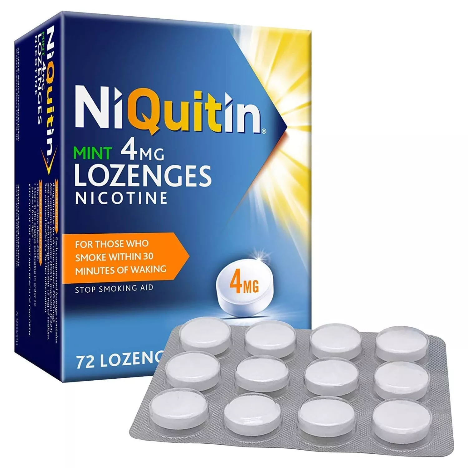 Niquitin lozenges 4mg mint 72 lozenges 1