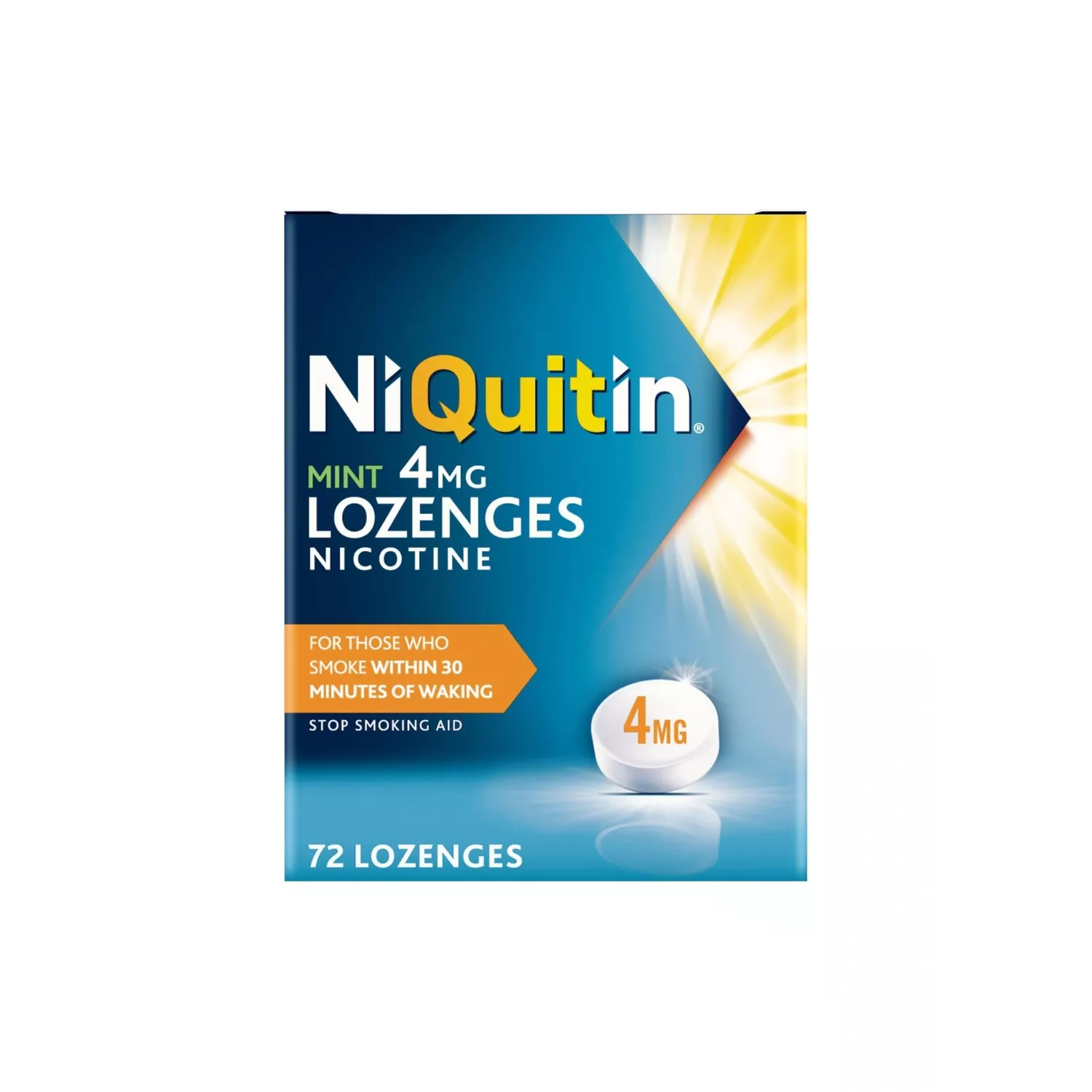Niquitin lozenges 4mg mint 72 lozenges 2