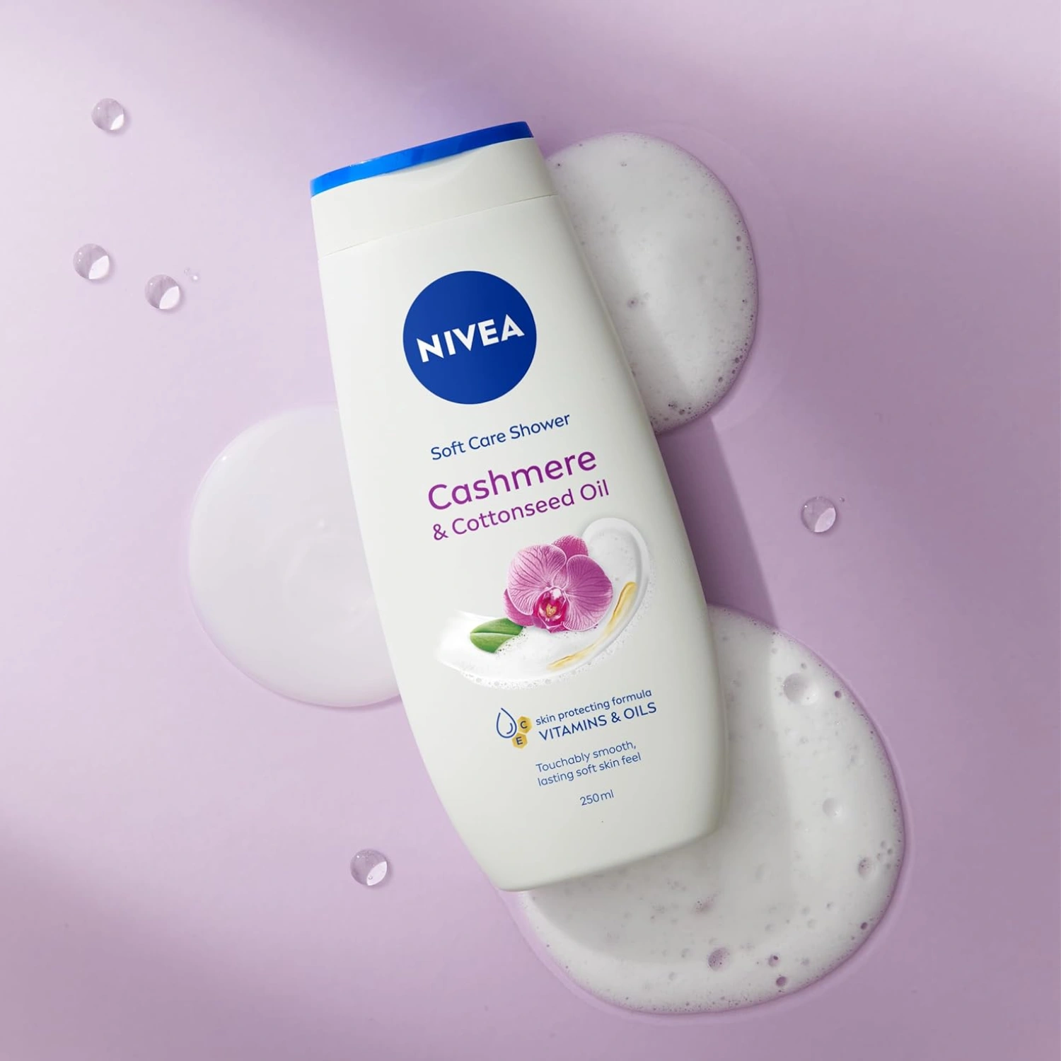 Nivea cashmere cotton oil shower gel 250ml 3