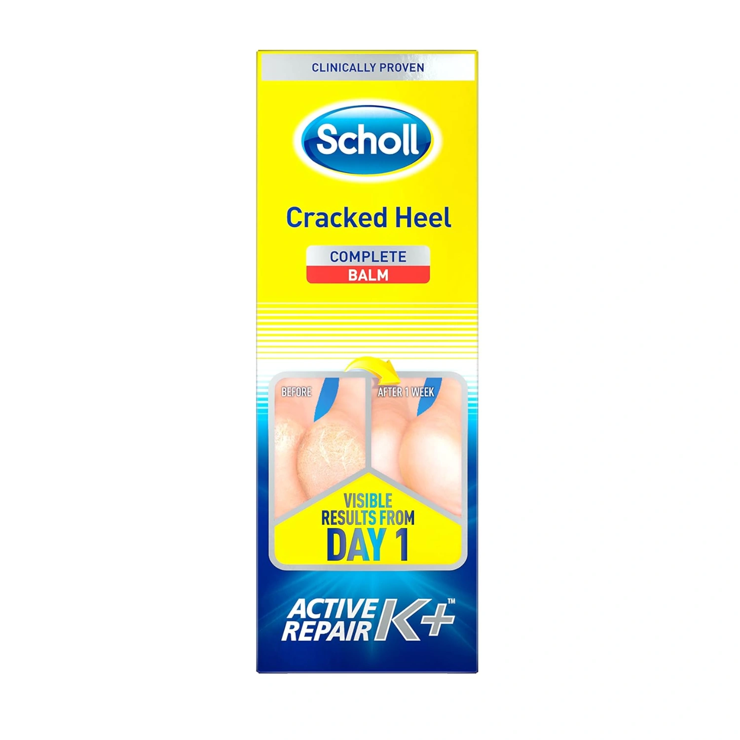 Scholl cracked heel skin repair balm cream 60ml 3
