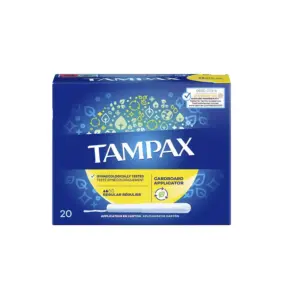 Tampax tampons blue box regular x 20