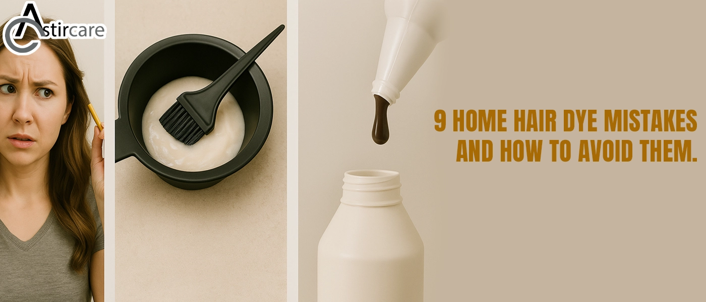 9 home hair dye mistakes and how to avoid them.