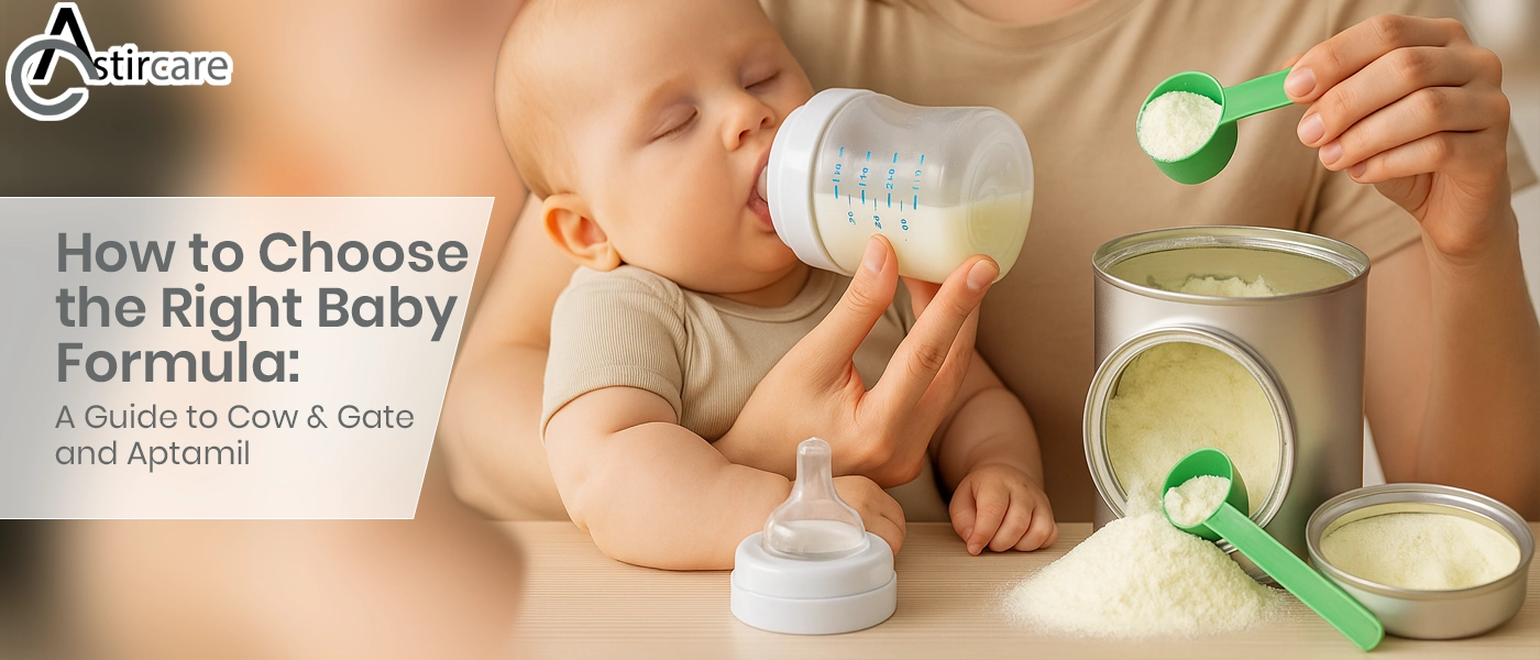 How to choose the right baby formula a guide to cow & gate and aptamil